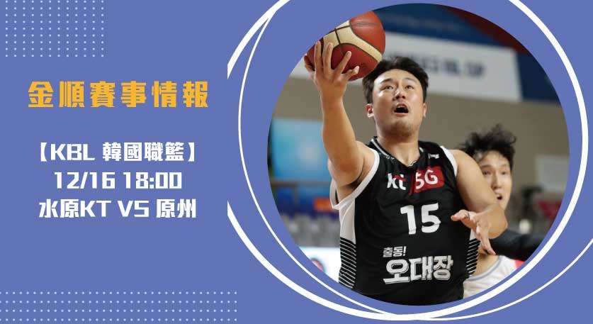 韓國籃球盛宴席捲！東浦迎戰水原KT，即時比分 值得期待20241216 KBL