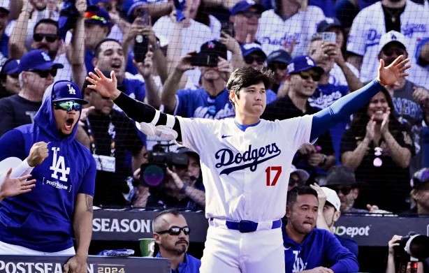 大谷翔平本季以指定打擊身份出賽，其長打能力與選球眼將是道奇打線的核心。