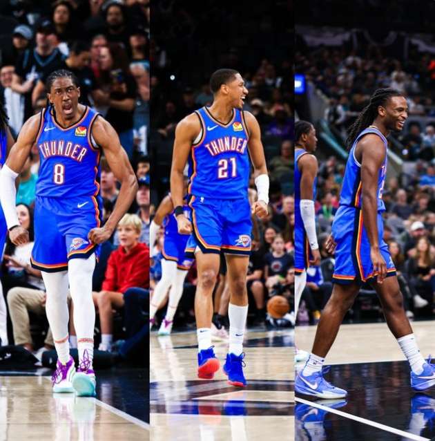 雷霆Aaron Wiggins（亞倫·維金斯）Jalen Williams（杰倫·威廉斯）