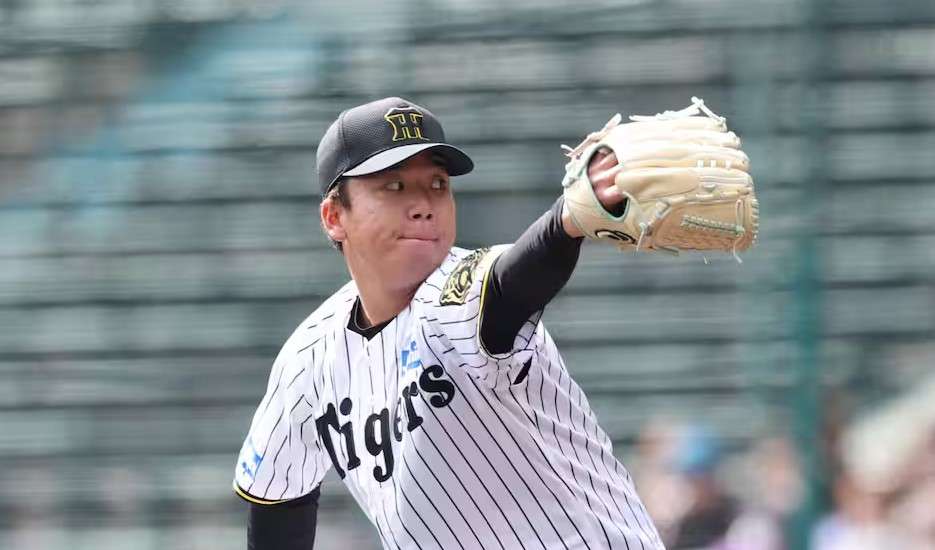 阪神虎隊派出年輕右投村上頌樹（村上 頌樹），他以穩定的控球和多樣化的球路著稱。