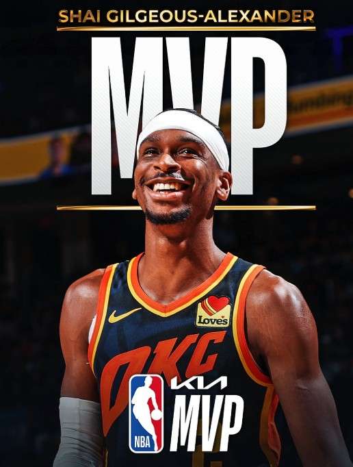 Shai Gilgeous-Alexander(謝伊·吉爾吉斯-亞歷山大)目前場均高達32.7分,是雷霆攻擊主軸