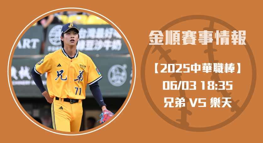 CPBL戰報 中信兄弟 VS樂天桃猿，盧孟揚挑戰威能帝20250603 CPBL 中華職棒
